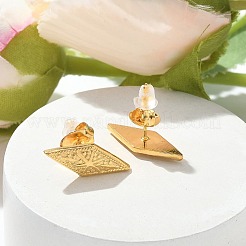 Серьги-гвоздики из нержавеющей стали 304 для женщин&nbsp;LS-STAS-Z117-21G