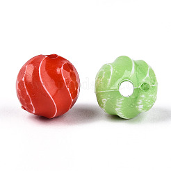 Непрозрачные акриловые бусины&nbsp;SACR-T017-42