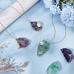 3 шт. латунные мешочки для макраме&nbsp;NJEW-UN00003