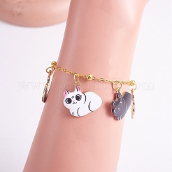 42шт 7 цвета сплава эмалевые подвески&nbsp;ENAM-SZ0003-31