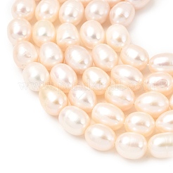 Нити из натурального культивированного пресноводного жемчуга&nbsp;PEAR-F020-04A-3A