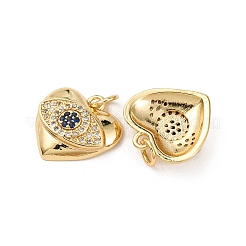 Латунные микро проложить кубического циркония подвески&nbsp;KK-K408-15B-G