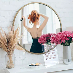 2 комплект 2 стилей прямоугольная прозрачная акриловая демонстрационная доска для дизайна ногтей&nbsp;ODIS-NB0001-35