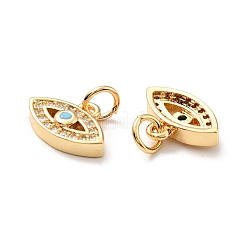 Кулоны из экологически чистой латуни с микропаве и кубическим цирконием&nbsp;KK-D080-42G