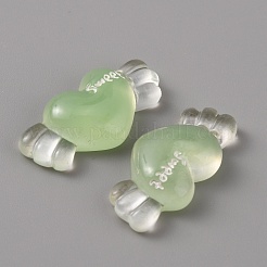 Прозрачные смолы кабошоны&nbsp;RESI-WH0035-04C