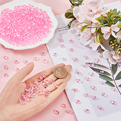 1000 шт. акриловые стразы с заостренной задней частью кабошоны&nbsp;GACR-SP0001-01B