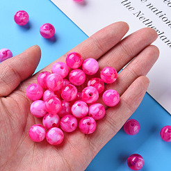 Акриловые бусины&nbsp;MACR-S375-001D-07