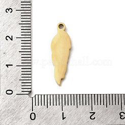 Подвески из нержавеющей стали 304 с эмалью&nbsp;STAS-I335-04G-02