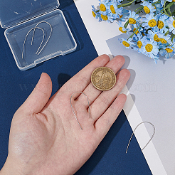 2 пара сережек из стерлингового серебра&nbsp;STER-WH0061-46P