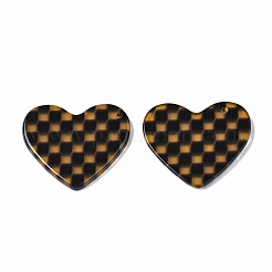 Прозрачные подвески из ацетата целлюлозы (смолы)&nbsp;LS-X-KY-Q057-001B-B01