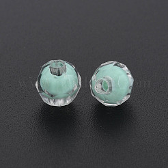 Прозрачные акриловые бусины&nbsp;TACR-S152-17A-SS2111