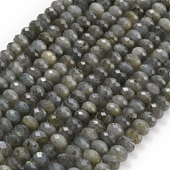 Природные лабрадорита бисер нитей&nbsp;G-C280-A08-02