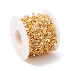 Цепочки из бисера из натурального серого агата&nbsp;CHC-K012-01G-03