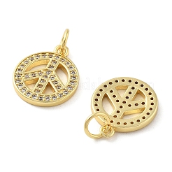 Латунные микро проложить кубического циркония подвески&nbsp;KK-C092-04G