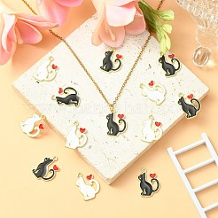 Подвески из эмали и сплава&nbsp;ENAM-CJ0001-53