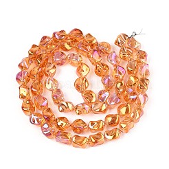 Гальванизируйте прозрачное стекло бисер нитей&nbsp;EGLA-N017-01C