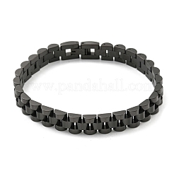 Ионное покрытие (ip) 304 нержавеющая сталь толстый звеньевой браслет-цепочка&nbsp;BJEW-G649-10C