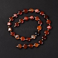 Нити бусин из натурального агата (окрашенного и нагретого)&nbsp;G-C116-A149-01