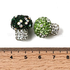 Ручной полимерной глины шариков Rhinestone&nbsp;CLAY-Z005-01A