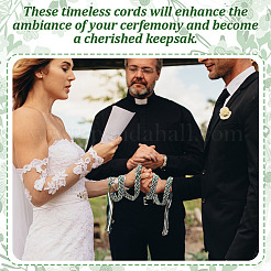 Цепочки-лассо из хлопкового шнура&nbsp;BJEW-GA00007