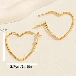 Серьги железным обручем&nbsp;DA3628