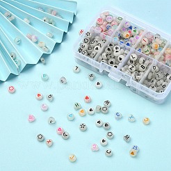 480шт 8 стиля светящиеся акриловые бусины&nbsp;MACR-YW0002-11