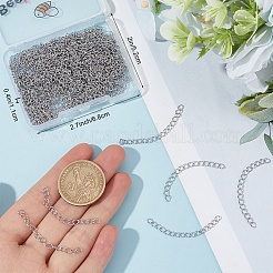 100 прядь удлинитель цепи из нержавеющей стали 304&nbsp;STAS-BBC0005-51A