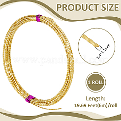 Плетеные латунные провода&nbsp;CWIR-WH0013-008A