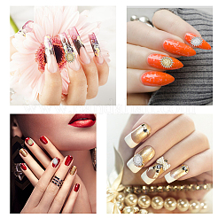 16 шт. 2-х цветные стеклянные кабошоны со стразами&nbsp;MRMJ-HY0002-26