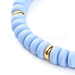 Браслет с подвеской из эмали в виде бабочки для девочек-подростков&nbsp;BJEW-JB06917