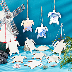 30 шт. необработанных деревянных вырезов из тополя&nbsp;WOOD-AR0001-22