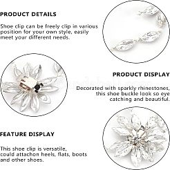 1 комплект стеклянных украшений для обуви&nbsp;FIND-FG0001-38