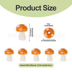 1 нить бусины лэмпворк ручной работы&nbsp;LAMP-TA0001-84E