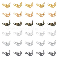 480 шт. 6-х цветные железные наконечники для бусин&nbsp;IFIN-PJ0001-02