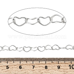 Цепочки в форме сердца из нержавеющей стали 304&nbsp;CHS-B015-09P