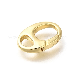 Латунные кольца пружинного затвора с овальным покрытием стойки&nbsp;KK-Z086-53G-05