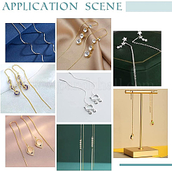 Фурнитура для сережек из нержавеющей стали 304&nbsp;STAS-UN0002-28P