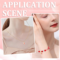 Настоящие 18k позолоченные латунные подвески&nbsp;KK-BBC0012-35