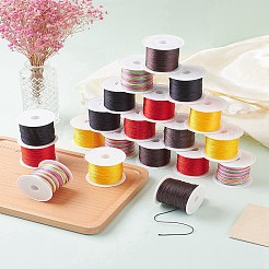 5 рулон 5 цвета 15-слойная круглая нейлоновая нить&nbsp;NWIR-YW0001-06B