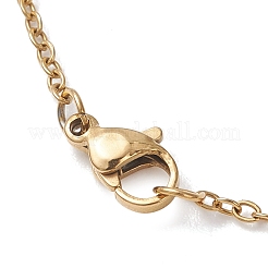 Кулон в виде звезды из фарфора с цветочным принтом&nbsp;NJEW-MZ00143