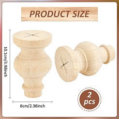 Ножки для деревянной мебели&nbsp;DIY-WH0888-582A