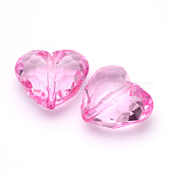 Прозрачные акриловые бусины&nbsp;PL318Y-4