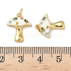 Латунные микро проложить кубического циркония подвески&nbsp;KK-P326-10G-02