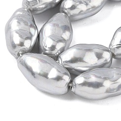 Гальванизированное непрозрачное стекло имитация жемчужных нитей&nbsp;EGLA-D302-01A