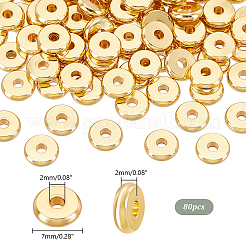 202 бусины из нержавеющей стали&nbsp;STAS-UN0058-17B-G