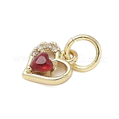 Латунные микро проложить кубического циркония подвески&nbsp;KK-D364-10G