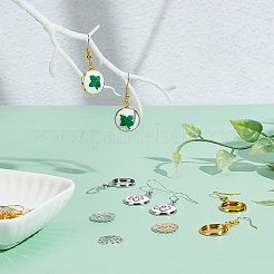 Наборы для самостоятельного изготовления железных сережек-подвесок&nbsp;DIY-PH0031-59A