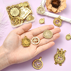 1 сумка подвески из сплава в тибетском стиле&nbsp;FIND-SC0018-06AG