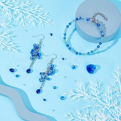 1630 шт. стеклянный стеклярус и бисер&nbsp;GLAA-PH0001-58