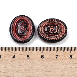 Непрозрачные акриловые бусины&nbsp;OACR-P029-12A-01